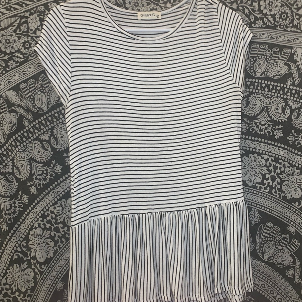 don’t wear it that often I look weird in stripes!